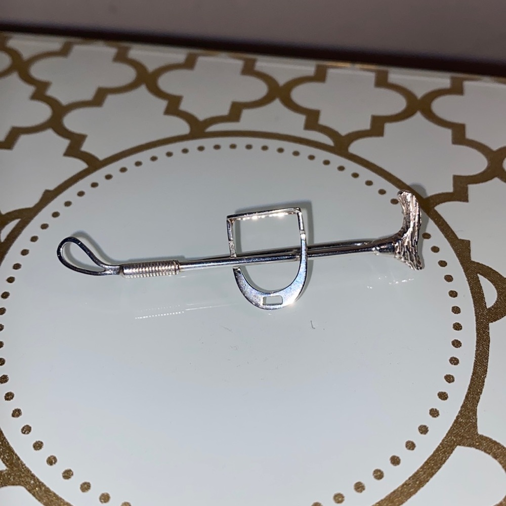 Gucci Stirrup & Switch Brooch Vintage - Picture 3 of 5